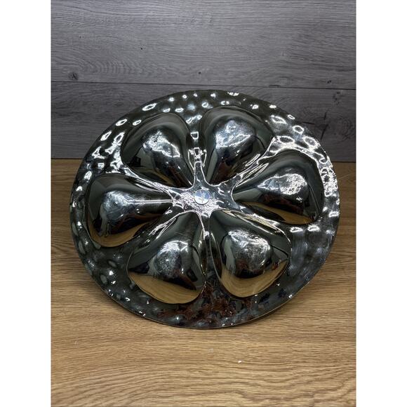Michael Aram Signature Handmade Tree of Life Serving Plate Platter 12.75x6.5” - Picture 4 of 7